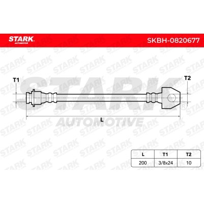 Brake Hose Stark SKBH-0820677 SKBH-0820677 - photo 5