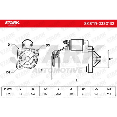 Starter Stark SKSTR-0330132 SKSTR-0330132 - photo 6