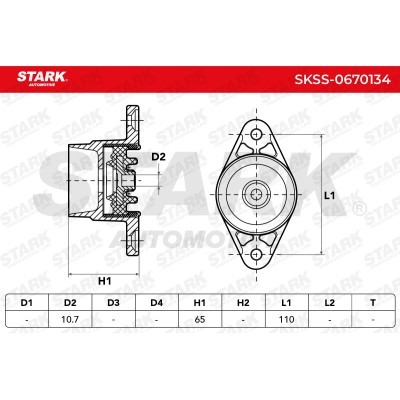 Strut Support Bearing Front Stark SKSS-0670134 SKSS-0670134 - photo 8