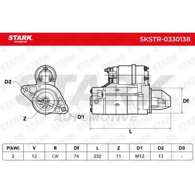 Starter Stark SKSTR-0330138 SKSTR-0330138 - photo 7