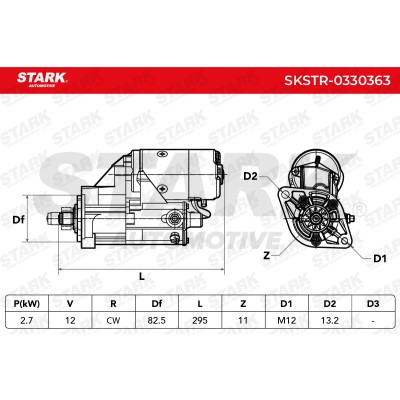 Starter Stark SKSTR-0330363 SKSTR-0330363 - photo 7