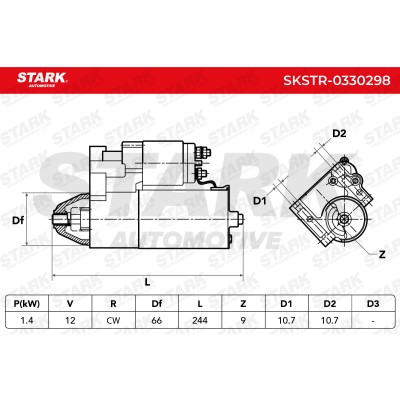 Starter Stark SKSTR-0330298 SKSTR-0330298 - photo 7