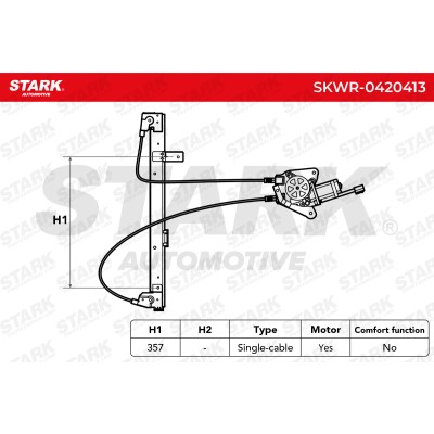 Window Regulator Stark SKWR-0420413 SKWR-0420413 - photo 8