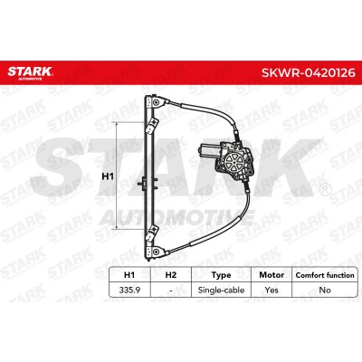 Window Regulator Stark SKWR-0420126 SKWR-0420126 - photo 6