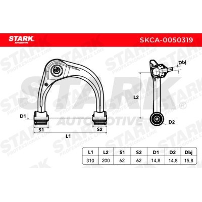 Control Arm Stark SKCA-0050319 SKCA-0050319 - photo 3