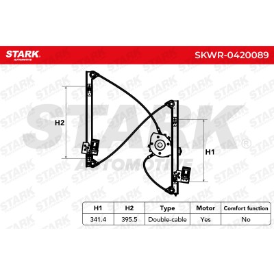 Window Regulator Stark SKWR-0420089 SKWR-0420089 - photo 7