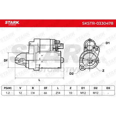 Starter Stark SKSTR-0330478 SKSTR-0330478 - photo 7
