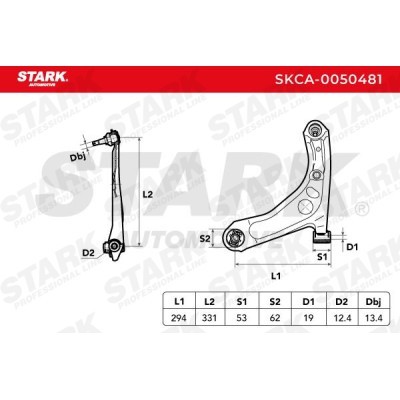 Control Arm Stark SKCA-0050481 SKCA-0050481 - photo 6