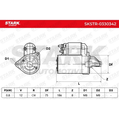 Starter Stark SKSTR-0330342 SKSTR-0330342 - photo 6