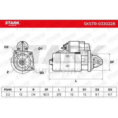 Starter Stark SKSTR-0330228 SKSTR-0330228 - photo 7