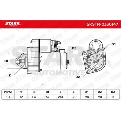 Starter Stark SKSTR-0330147 SKSTR-0330147 - photo 6
