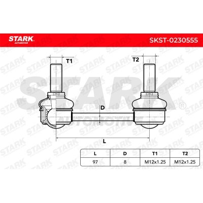 Stabilizer Link Stark SKST-0230555 SKST-0230555 - photo 5