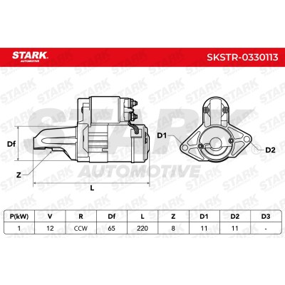 Starter Stark SKSTR-0330113 SKSTR-0330113 - photo 7