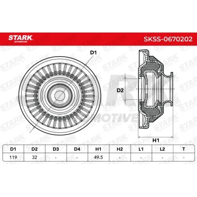 Strut Support Bearing Front Stark SKSS-0670202 SKSS-0670202 - photo 6