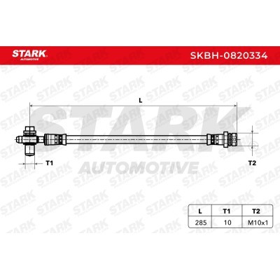 Brake Hose Stark SKBH-0820334 SKBH-0820334 - photo 2