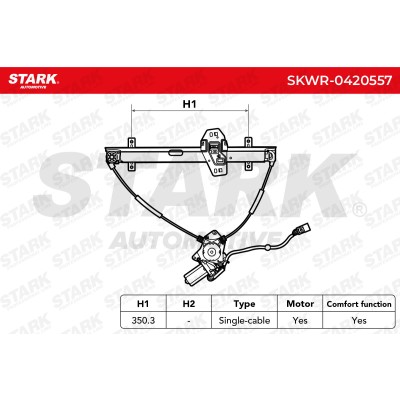 Window Regulator Stark SKWR-0420557 SKWR-0420557 - photo 6