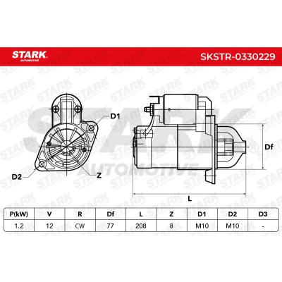 Starter Stark SKSTR-0330229 SKSTR-0330229 - photo 7