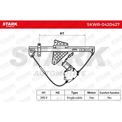Window Regulator Stark SKWR-0420427 SKWR-0420427 - photo 5