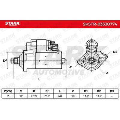 Starter Stark SKSTR-03330774 SKSTR-03330774 - photo 7