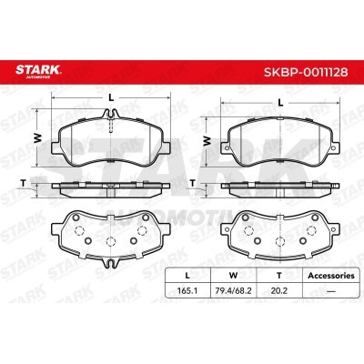 Brake Pads Set Stark SKBP-0011128 SKBP-0011128 - photo 6