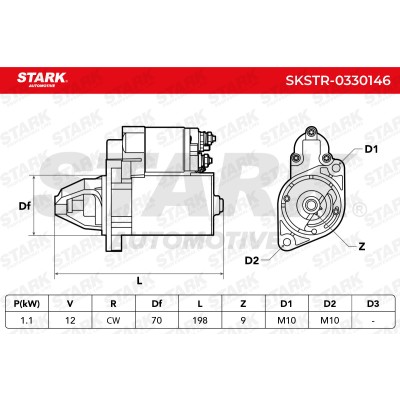 Starter Stark SKSTR-0330146 SKSTR-0330146 - photo 6