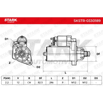 Starter Stark SKSTR-0330189 SKSTR-0330189 - photo 7