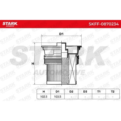 Fuel Filter Stark SKFF-0870234 SKFF-0870234 - photo 5