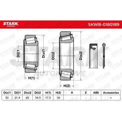 Wheel Bearing Stark SKWB-0180189 SKWB-0180189 - photo 3