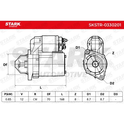 Starter Stark SKSTR-0330201 SKSTR-0330201 - photo 7