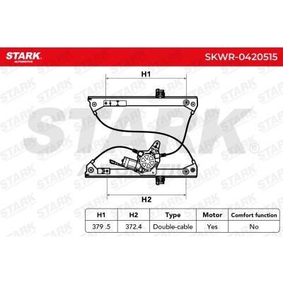Window Regulator Stark SKWR-0420515 SKWR-0420515 - photo 10
