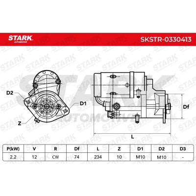 Starter Stark SKSTR-0330413 SKSTR-0330413 - photo 5
