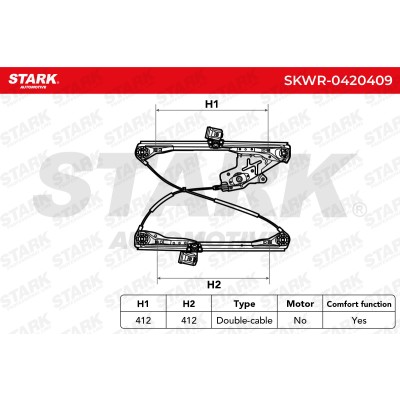 Window Regulator Stark SKWR-0420409 SKWR-0420409 - photo 5