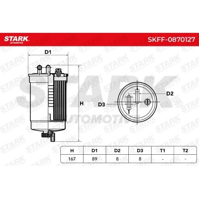 Fuel Filter Stark SKFF-0870127 SKFF-0870127 - photo 5