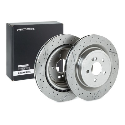 Brake Disc RIDEX 82B1665 82B1665 - photo 3