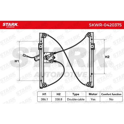 Window Regulator Stark SKWR-0420375 SKWR-0420375 - photo 6
