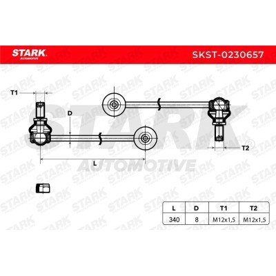 Stabilizer Link Stark SKST-0230657 SKST-0230657 - photo 6