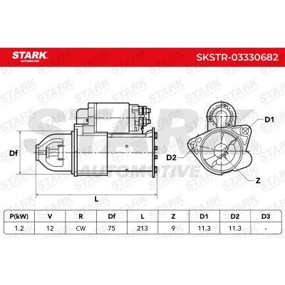 Starter Stark SKSTR-03330682 SKSTR-03330682 - photo 6