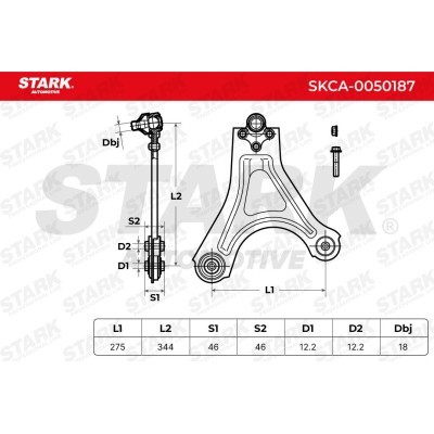 Control Arm Stark SKCA-0050187 SKCA-0050187 - photo 4
