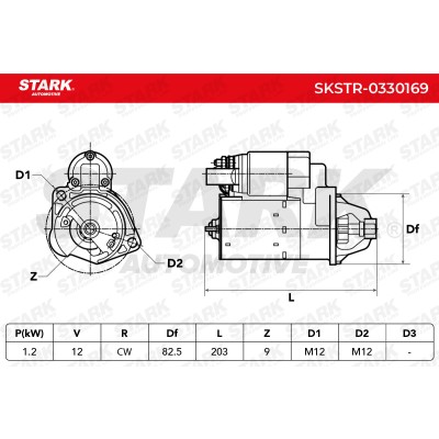 Starter Stark SKSTR-0330169 SKSTR-0330169 - photo 6