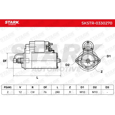 Starter Stark SKSTR-0330270 SKSTR-0330270 - photo 7