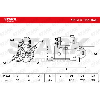 Starter Stark SKSTR-0330140 SKSTR-0330140 - photo 6