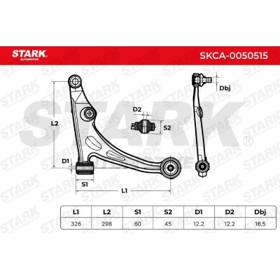 Control Arm Stark SKCA-0050515 SKCA-0050515 - photo 3
