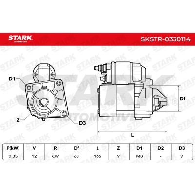 Starter Stark SKSTR-0330114 SKSTR-0330114 - photo 7