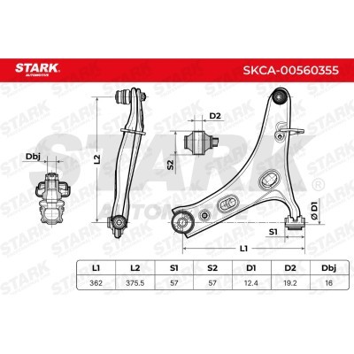 Control Arm Stark SKCA-00560355 SKCA-00560355 - photo 6