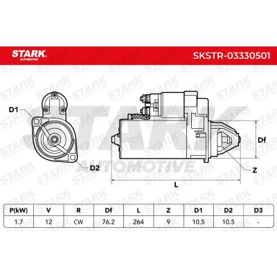 Starter Stark SKSTR-03330501 SKSTR-03330501 - photo 7