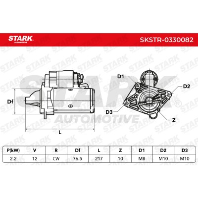 Starter Stark SKSTR-0330082 SKSTR-0330082 - photo 5