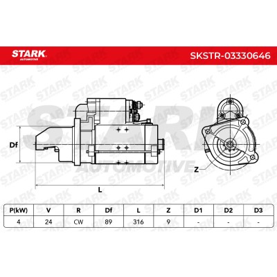Starter Stark SKSTR-03330646 SKSTR-03330646 - photo 6