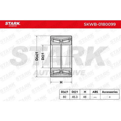 Wheel Bearing Stark SKWB-0180099 SKWB-0180099 - photo 4