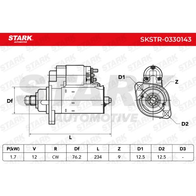 Starter Stark SKSTR-0330143 SKSTR-0330143 - photo 6