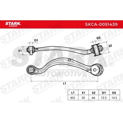 Control Arm Stark SKCA-0051439 SKCA-0051439 - photo 7